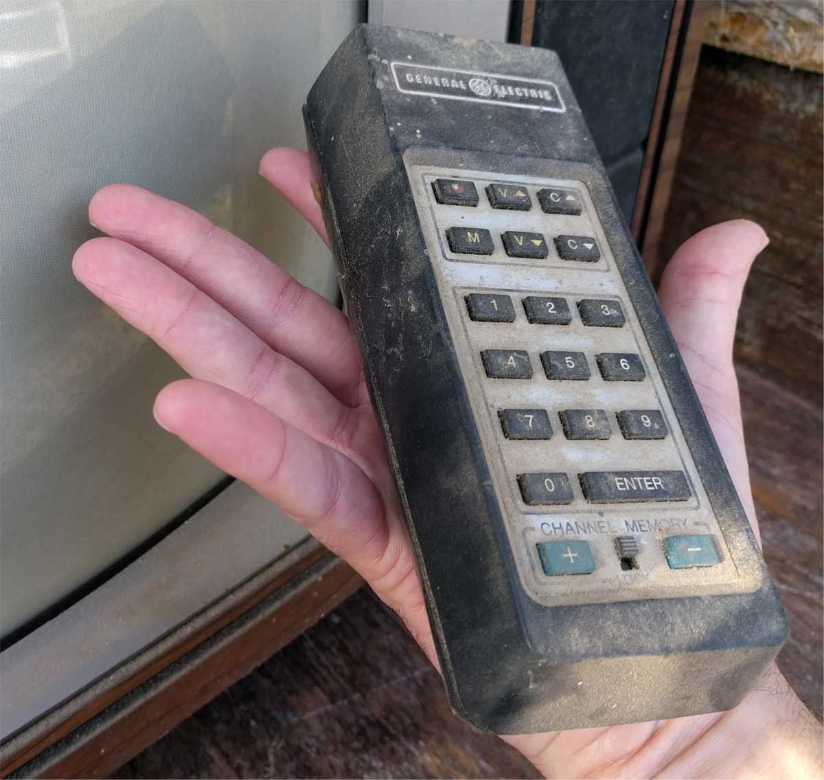 Big old styled remote control Big old styled remote control